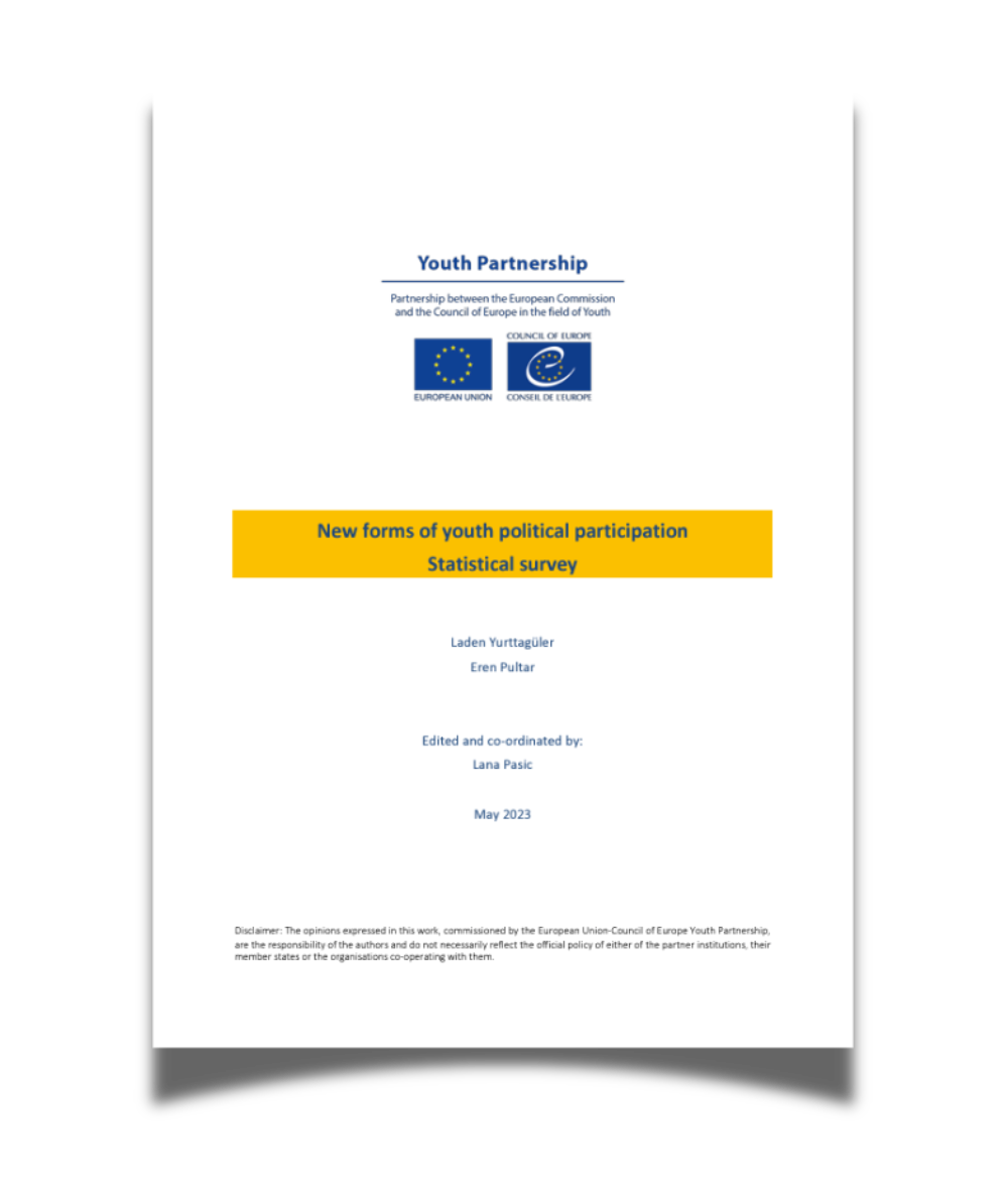 New forms of youth political participation Statistical survey